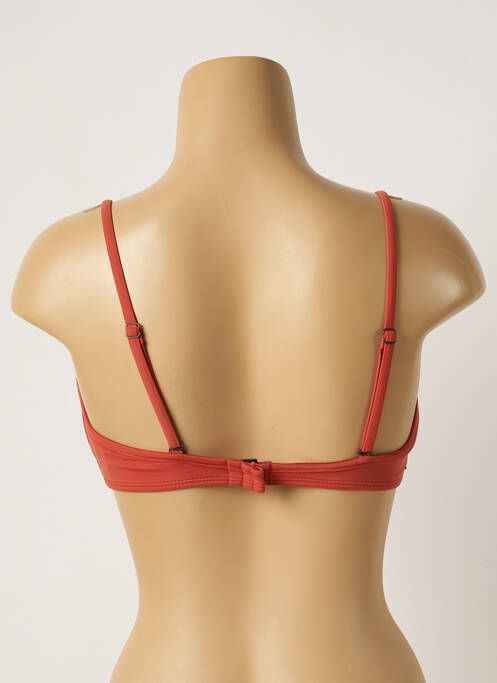 Haut de maillot de bain orange SUPERDRY pour femme