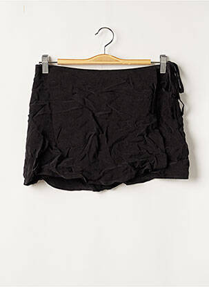 Jupe courte noir SUPERDRY femme