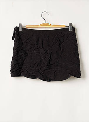 Jupe courte noir SUPERDRY femme