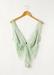 Body lingerie vert UNDIZ pour femme seconde vue