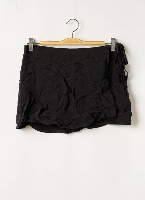 Jupe courte noir SUPERDRY femme