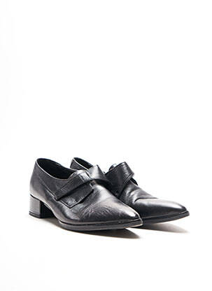 Derbies bout pointu talon plat jusqu'à 3cm noir ZARA femme