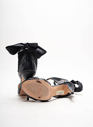 Sandales/nu pieds talon aiguille talon de 7 à 9cm noir COSMOPARIS femme