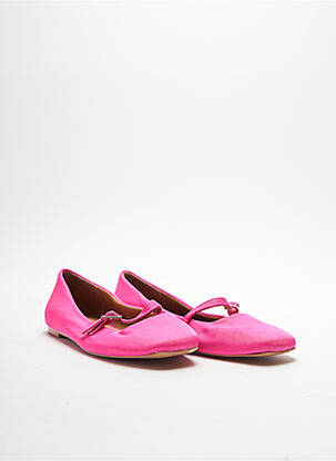 Ballerines type de semelle amortissante talon plat jusqu'à 3cm rose ASOS femme