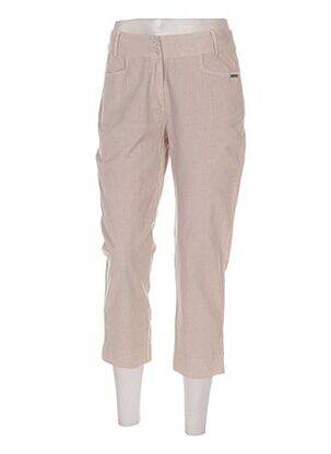 Pantacourt taille normale taille normale beige ENJOY femme