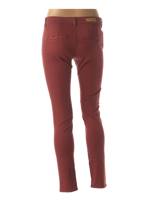 Pantalon 7/8 orange HAPPY pour femme
