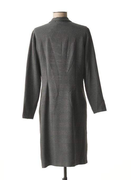 Robe mi-longue gris QUEENIE pour femme