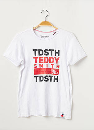 T-shirt blanc TEDDY SMITH pour garçon