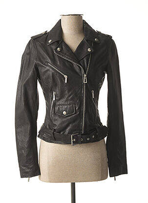 Veste cuir pas online cher femme