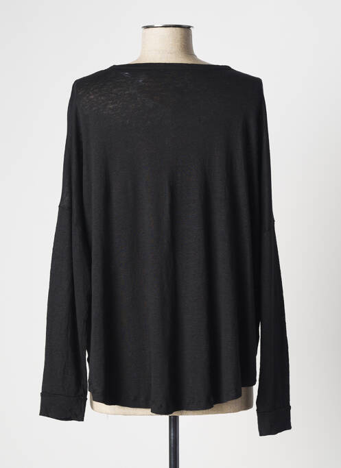 Gilet manches longues noir MAYJUNE pour femme