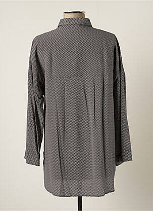 Chemise manches longues manches longues noir SAINT HILAIRE homme