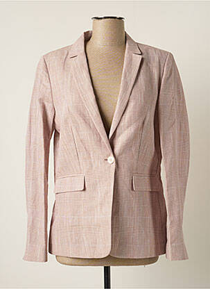 Veste casual epaulette rose 1 2 3 femme