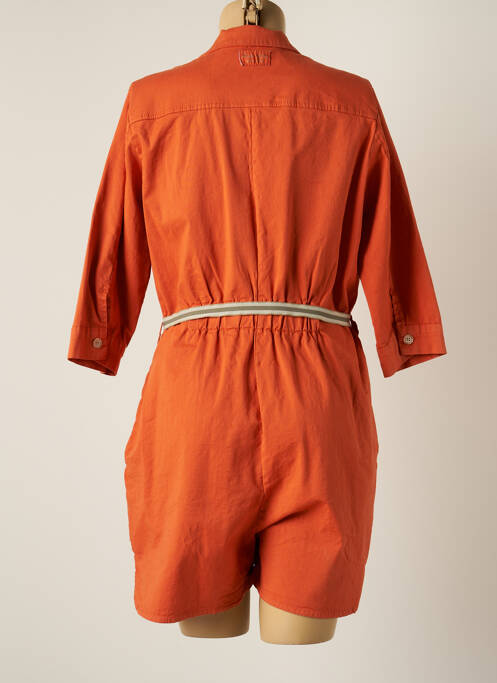 Combishort orange PAKO LITTO pour femme