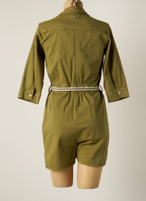 Combishort vert PAKO LITTO pour femme