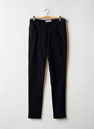 Pantalon slim stretch taille normale bleu MENSI COLLEZIONE femme