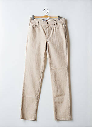 Pantalon slim stretch taille normale beige ATELIER GARDEUR femme