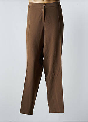 Pantalon droit stretch taille normale marron STARK homme