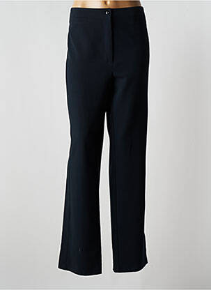 Pantalon droit stretch taille normale bleu QUATTRO femme