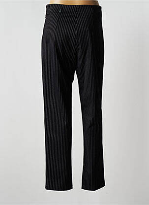Pantalon droit stretch taille haute noir PAUL BRIAL femme