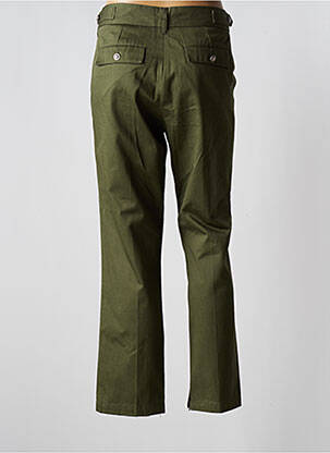 Pantalon droit taille normale taille normale vert RA-ER femme