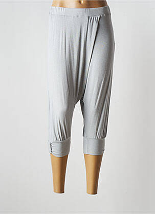 Sarouel stretch taille haute gris HUMANOID femme