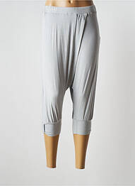 Sarouel stretch taille haute gris HUMANOID femme