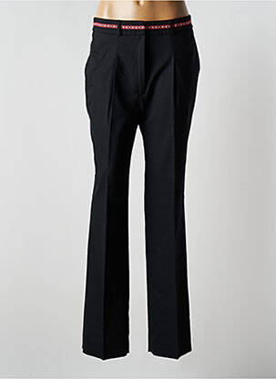 Pantalon droit noir K'TENDANCES pour femme
