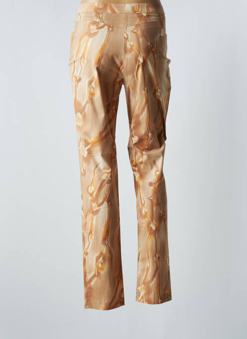 Pantalon droit beige ANNE D'ALETH pour femme