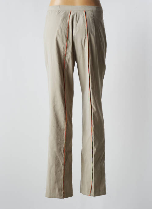Pantalon droit beige GUITARD pour femme