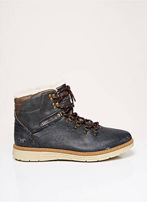 Bottines/Boots gris MUSTANG pour homme