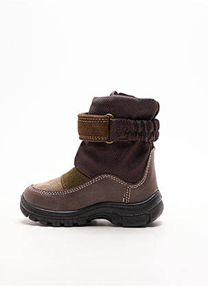 Bottes fermeture scratch marron NATURINO garcon