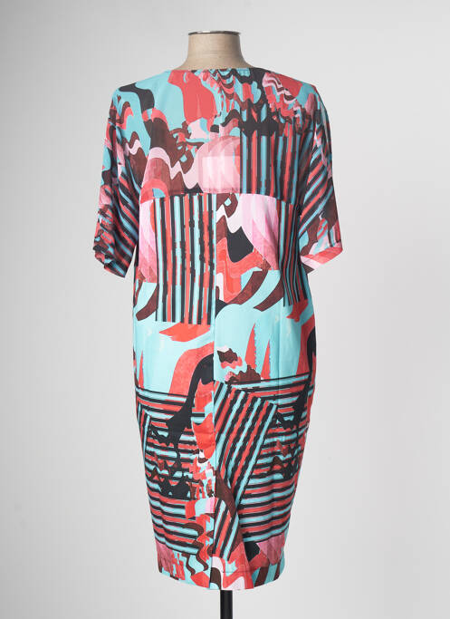 Robe mi-longue bleu EROKE pour femme