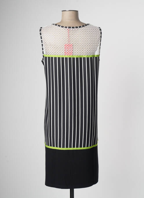 Robe mi-longue noir OLIVIER PHILIPS pour femme