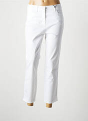 Pantalon 7/8 blanc TONI pour femme seconde vue
