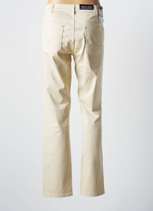 Pantalon slim beige ZERRES pour femme