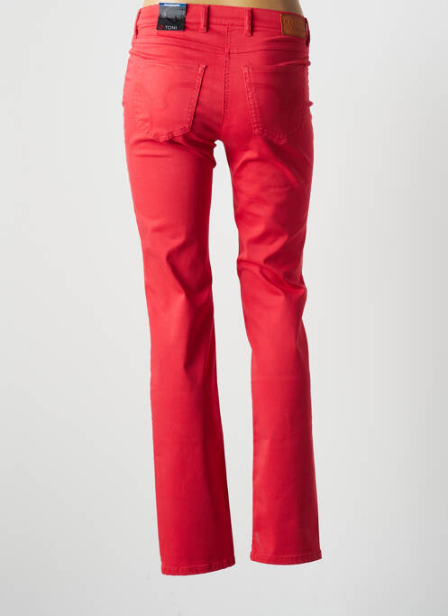 Pantalon slim rouge TONI pour femme