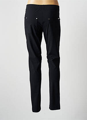 Pantalon slim taille haute taille haute noir PLATINE COLLECTION femme