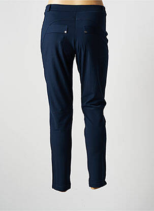 Pantalon slim taille haute taille haute bleu PLATINE COLLECTION femme