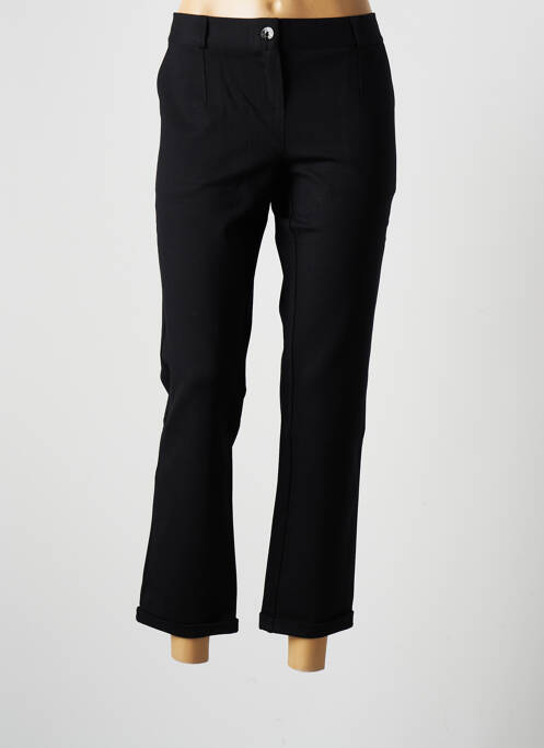 Pantalon chino noir OLIVIER PHILIPS pour femme