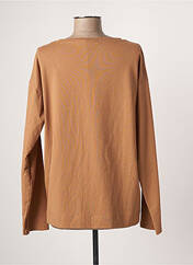 T-shirt beige MADE IN ITALY pour femme seconde vue