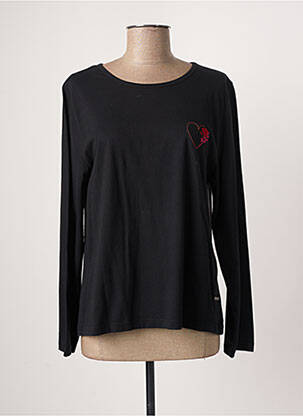 T-shirt noir AGATHE & LOUISE pour femme