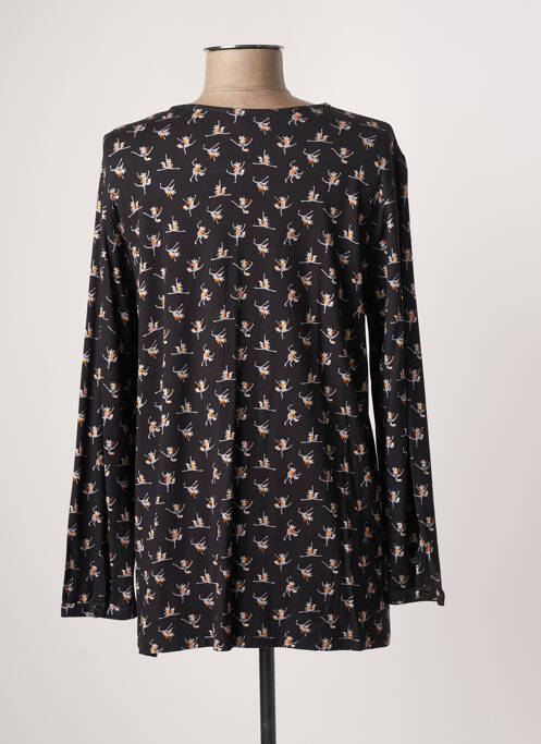 Chemisier noir AGATHE & LOUISE pour femme