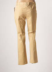 Pantalon chino beige AGATHE & LOUISE pour femme seconde vue