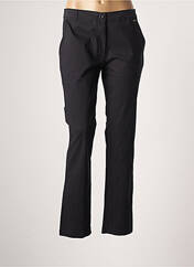 Pantalon chino noir AGATHE & LOUISE pour femme seconde vue