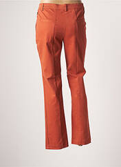Pantalon chino orange AGATHE & LOUISE pour femme seconde vue