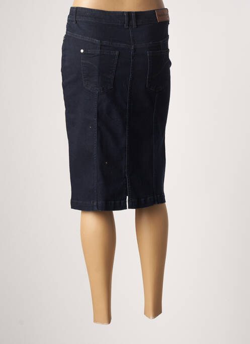 Jupe mi-longue bleu AGATHE & LOUISE pour femme