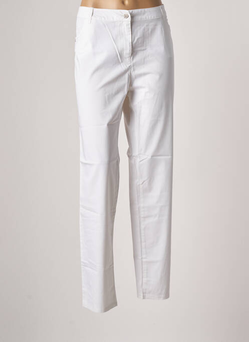 Pantalon slim blanc JAC JAC pour femme