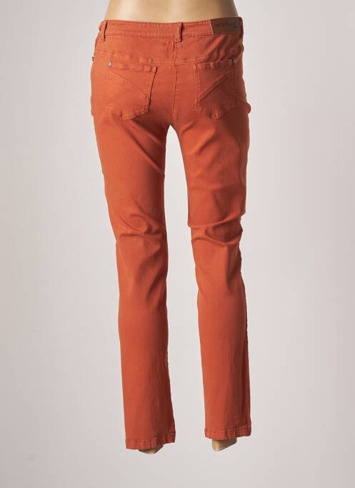 Pantalon slim orange AGATHE & LOUISE pour femme