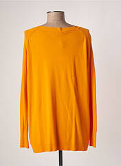 Pull tunique orange AGATHE & LOUISE pour femme seconde vue