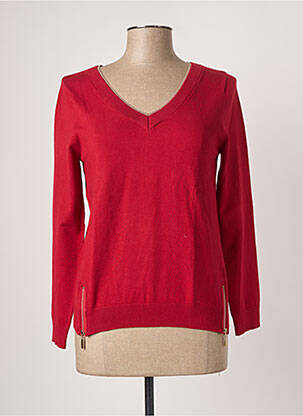 Pull rouge G&B pour femme